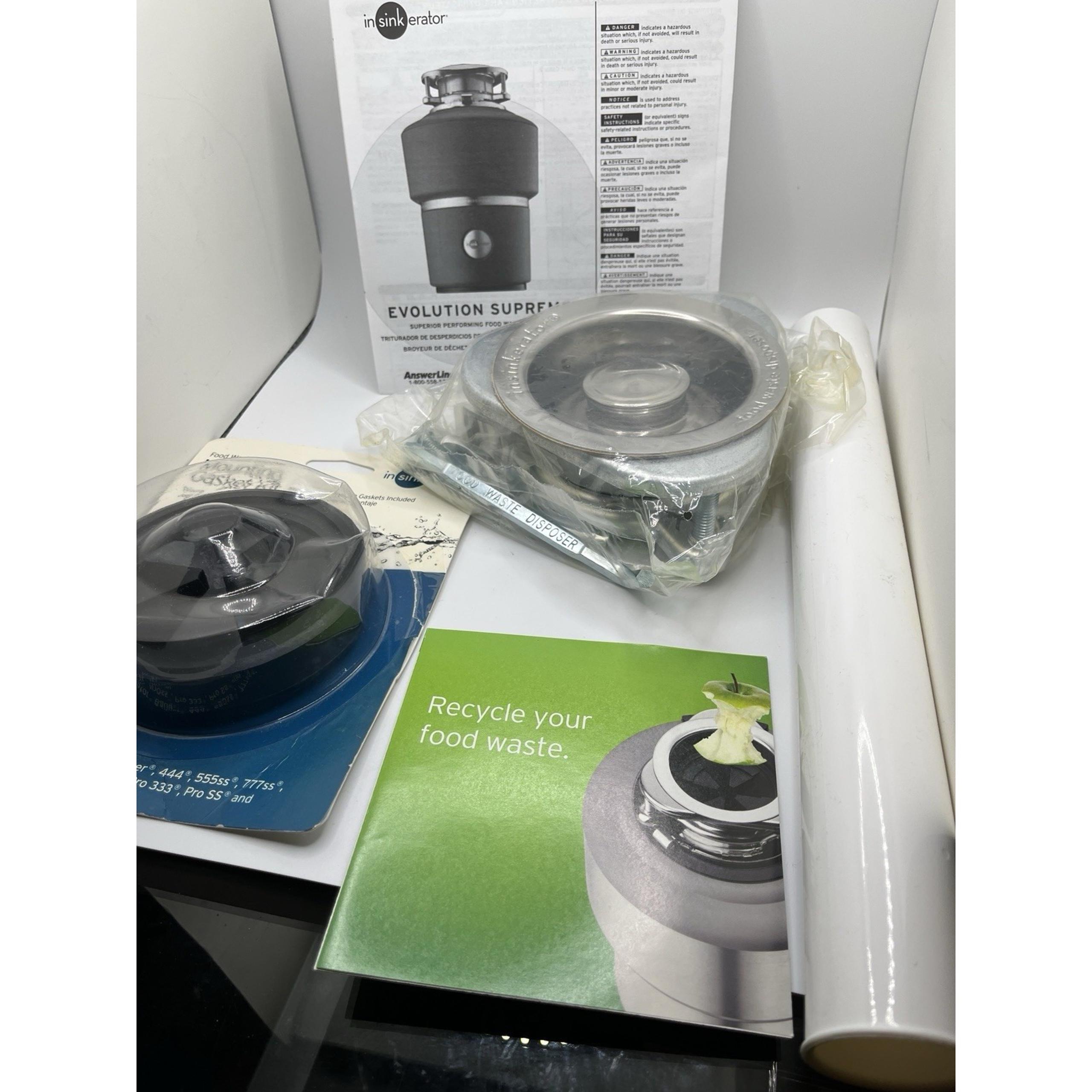 Insinkerator Pro-Disposer Top Flange & Cover Plug Garbage Disposal Parts NEW
