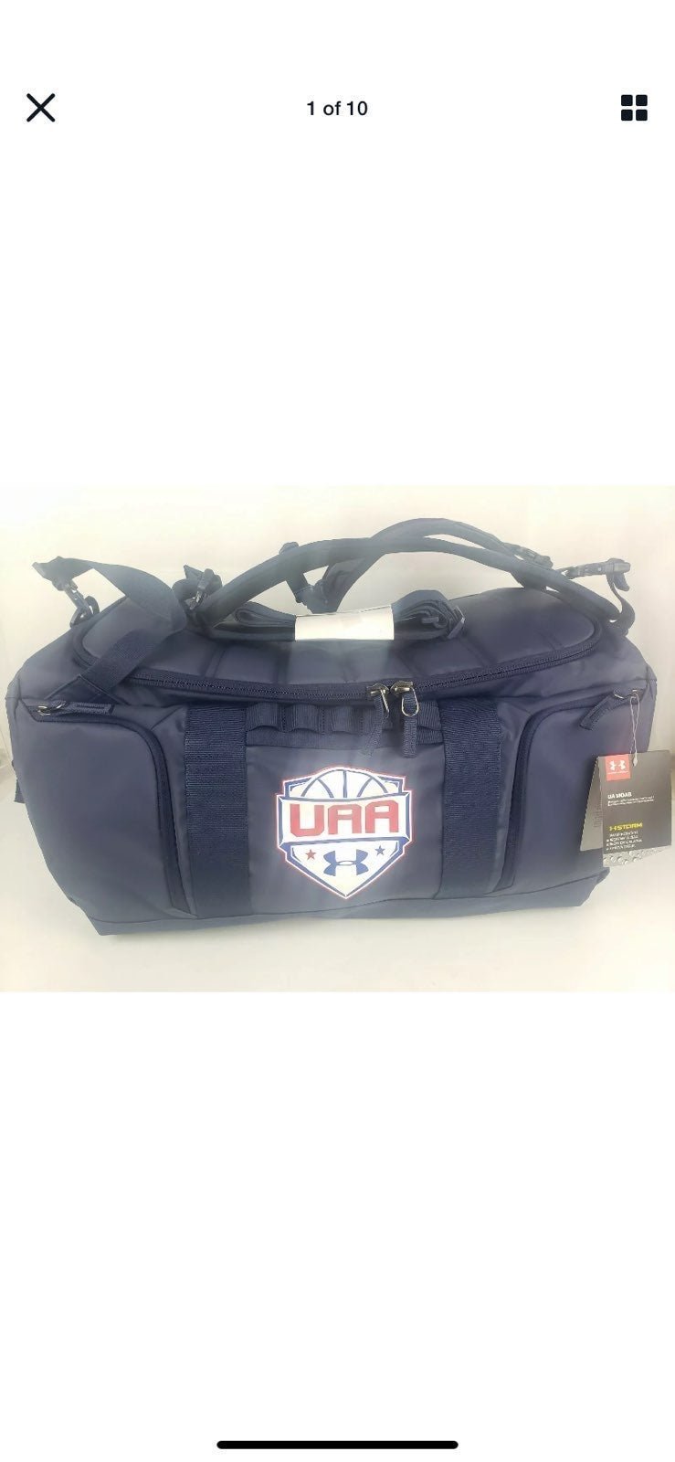 Under Armour x USA Storm Duffle Bag Rare Basketball