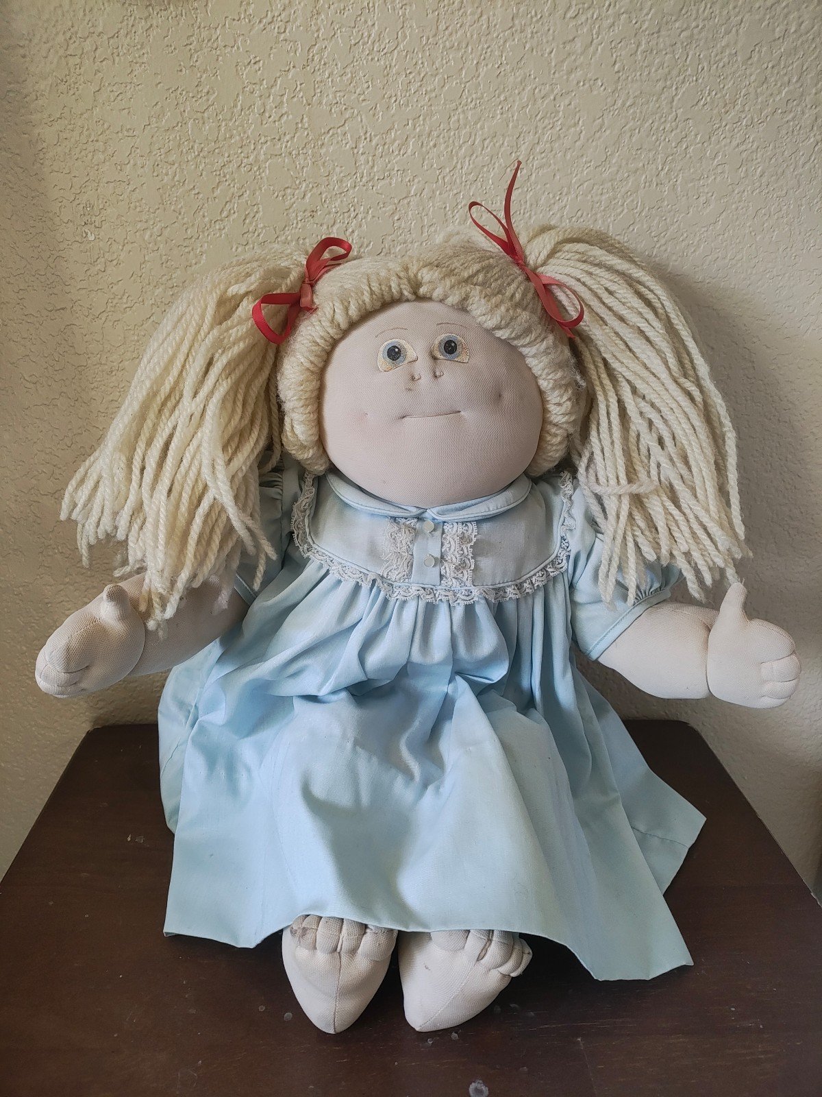 Cabbage Patch Little People collection and is unsigned