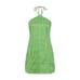 Faithfull the Brand Muthia Linen Mini Dress Bau-Bau Stripe Print Size 6 NWT