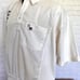 90's John Blair - Off White Pullover Short Sleeve Polo Shirt - Size 2XL