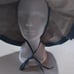 Wide Brim Hat W/ Ties, Bluueish Green Canvas, Packable
