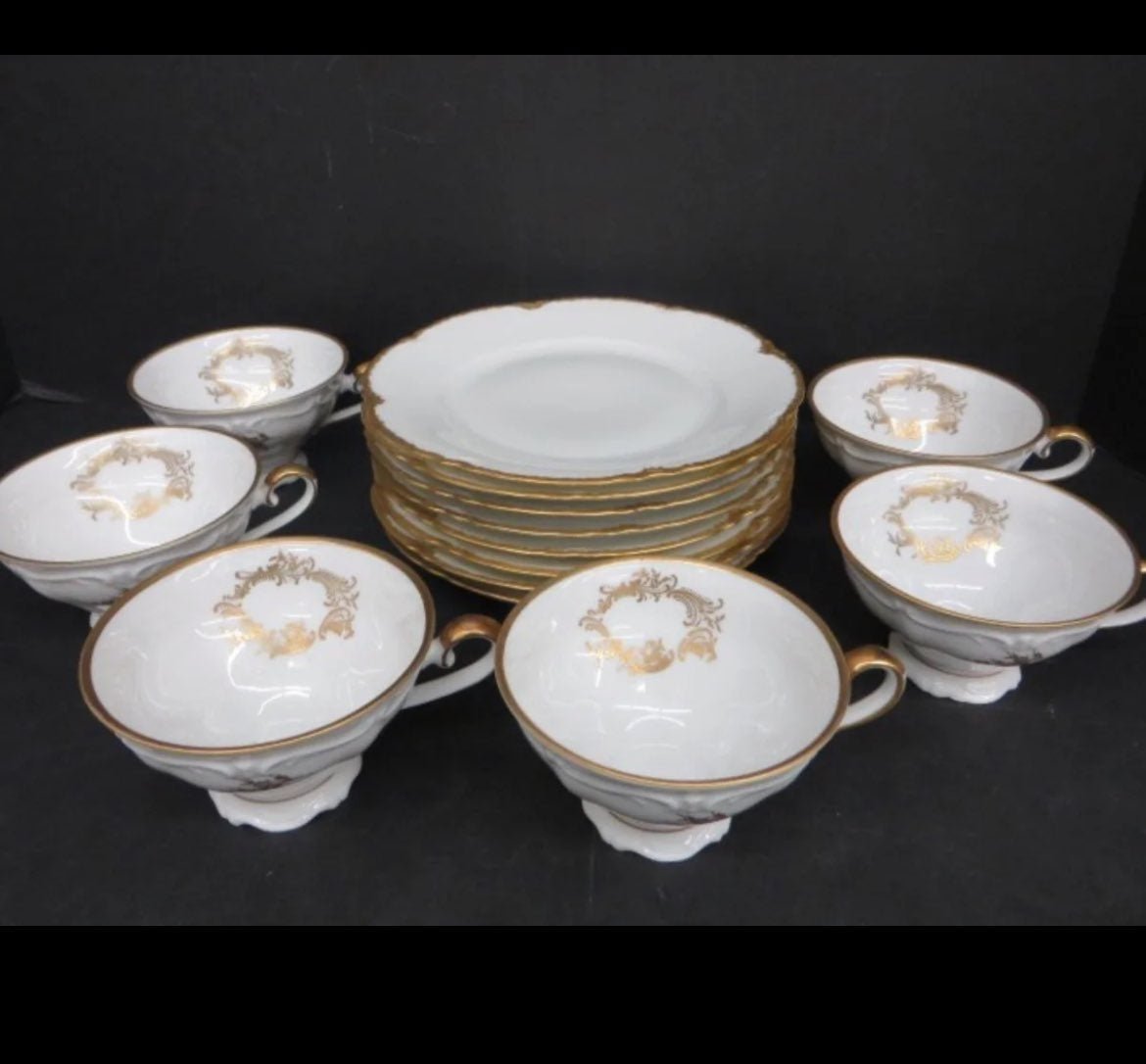 Tea set 14pc Winterling Western Germany Bavaria Porcelain