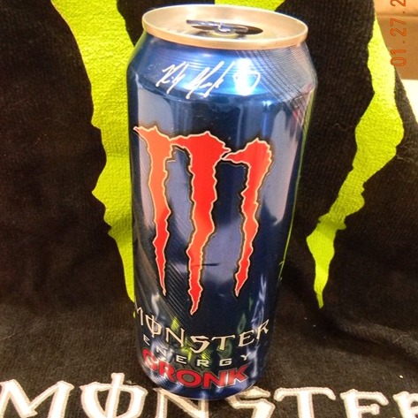 XXXRARE!!!2017 Monster Energy NFL Football Gronk Gronkowski Blue Can #87 Opened