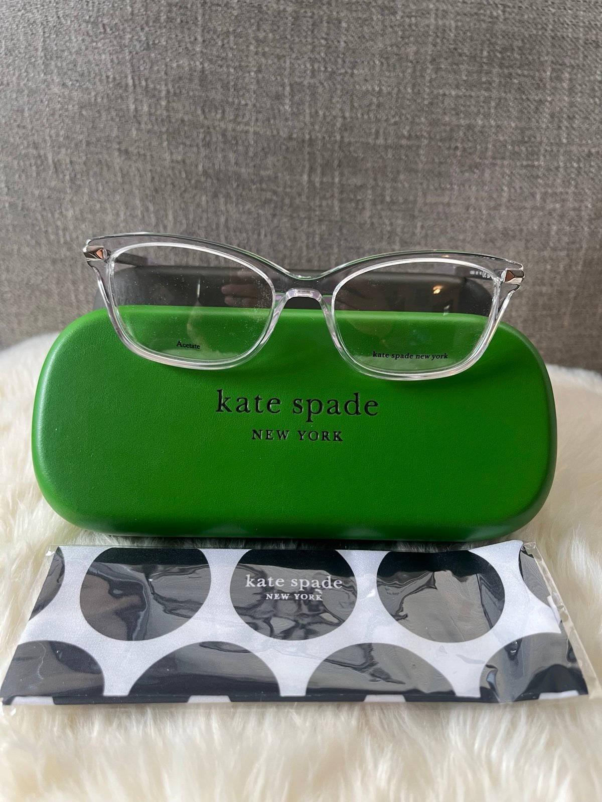 Kate Spade Clear Rx Frames