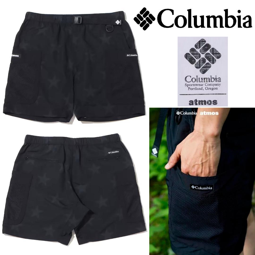 Columbia × atmos ROAR BROOK SHORT BlackStar Print