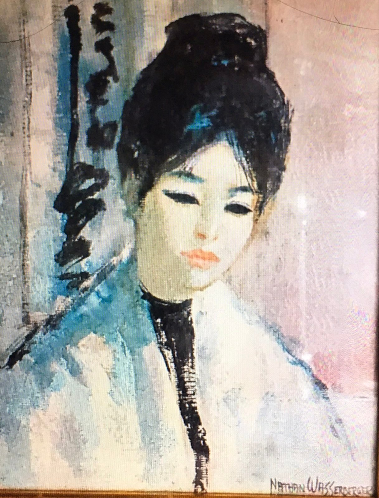 Painting Nathan Wasserberger