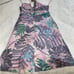Armani Exchange Size 6 Tropical Print Halter Sundress