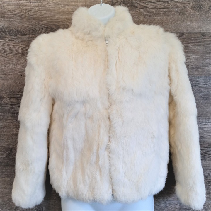 Vintage Niki Rabbit Fur Coat