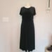 Jude Connally Blair Black Velvet Crop Jumpsuit Size Medium