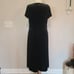 Jude Connally Blair Black Velvet Crop Jumpsuit Size Medium