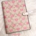 Coach Notebook In Signature Canvas With Heart Print