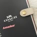 Coach Notebook In Signature Canvas With Heart Print