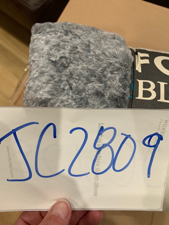 JC2809 Footsac Blanket: Glacier Mink Phur