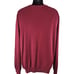 J.Crew men’s 100% merino wool v-neck pullover sweater red color size XL