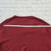J.Crew men’s 100% merino wool v-neck pullover sweater red color size XL