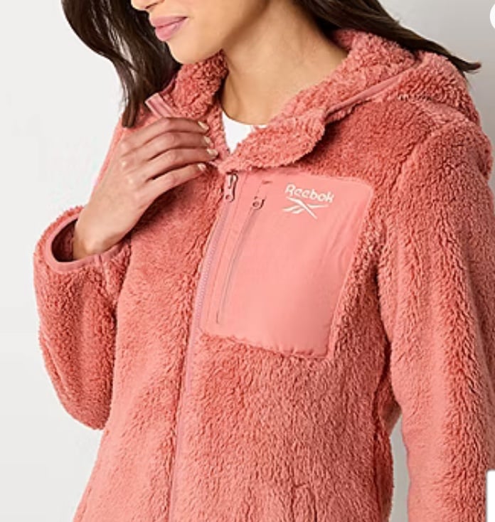 Pink women’s Reebok Jacket Size M