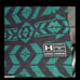 Under Armour Hydro Board Short Swim Trunks Turquoise & Black Mens Size 38