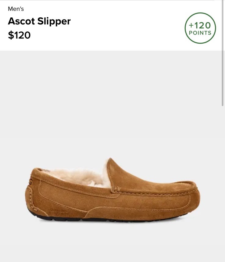 UGG Mens Ascot Slippers size 10