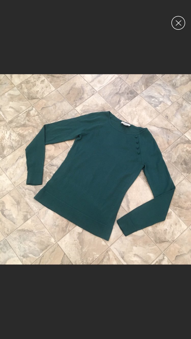 NWOT ANN TAYLOR LOFT Teal Top