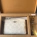COACH Wallet Wristlet Boxed w Charms Glacierwhite/Chalk NWT