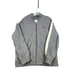 Polo Ralph Lauren Gray Full Zip Track Jacket White Stripe Athletic Casual XL