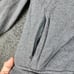 Polo Ralph Lauren Gray Full Zip Track Jacket White Stripe Athletic Casual XL
