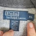 Polo Ralph Lauren Gray Full Zip Track Jacket White Stripe Athletic Casual XL