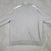 Polo Ralph Lauren Gray Full Zip Track Jacket White Stripe Athletic Casual XL