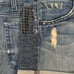 7 for all mankind denim studded shorts size 26