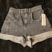 Black/grey urban outfitters jean shorts