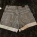 Black/grey urban outfitters jean shorts