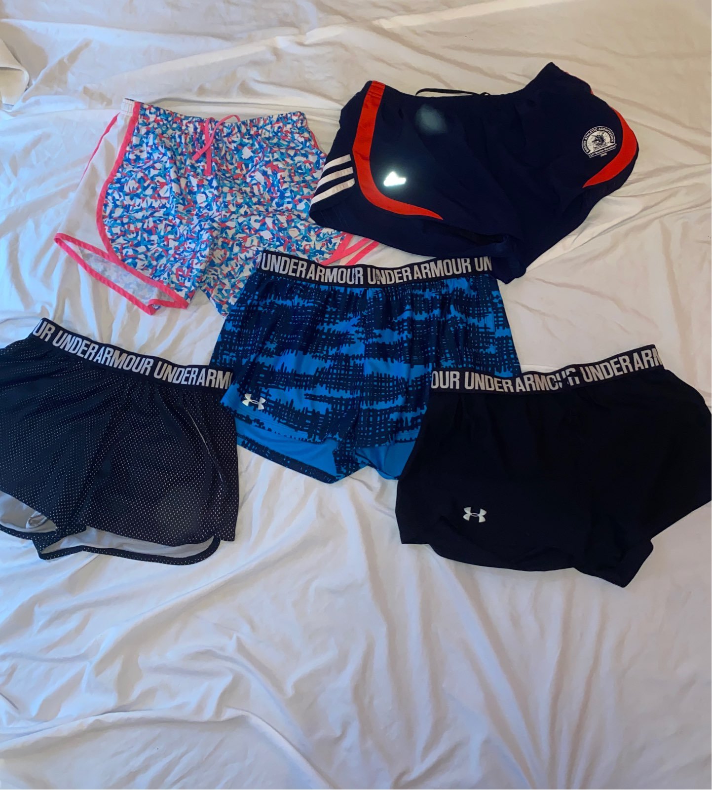 Nike, Under Armor, Adidas Shorts LOT