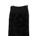 Linda Allard EllenTracy Black Maxi Skirt Velvet Glitter Embelished Sz 14 NWT