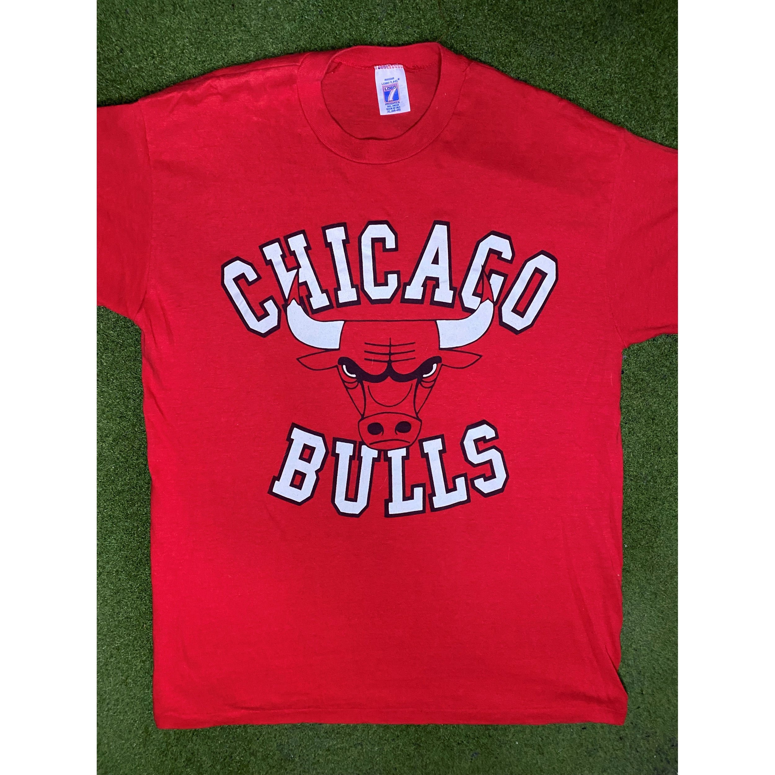 80s Chicago Bulls - Vintage NBA T-Shirt (XL)