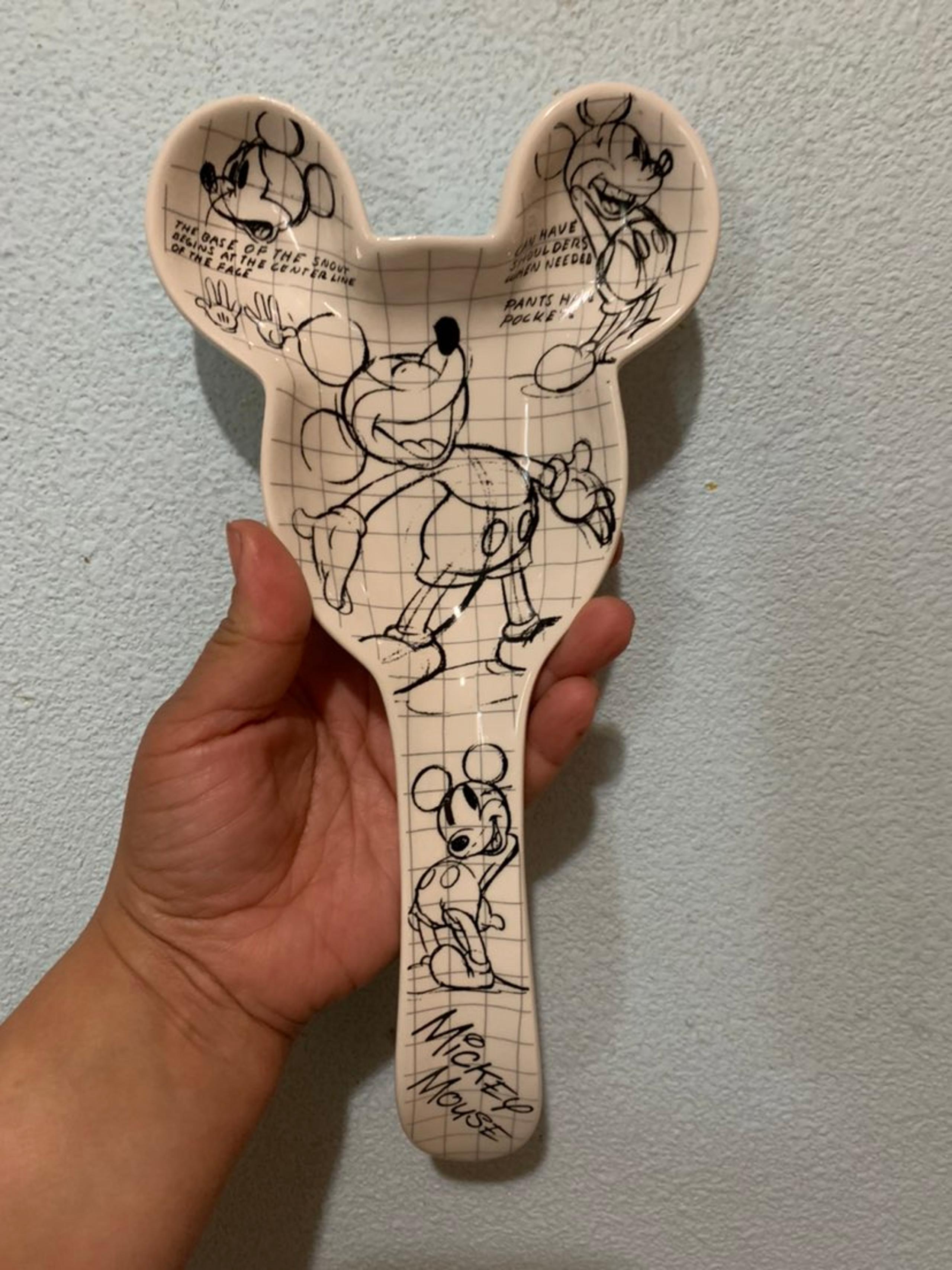 spoon rest mickey mouse