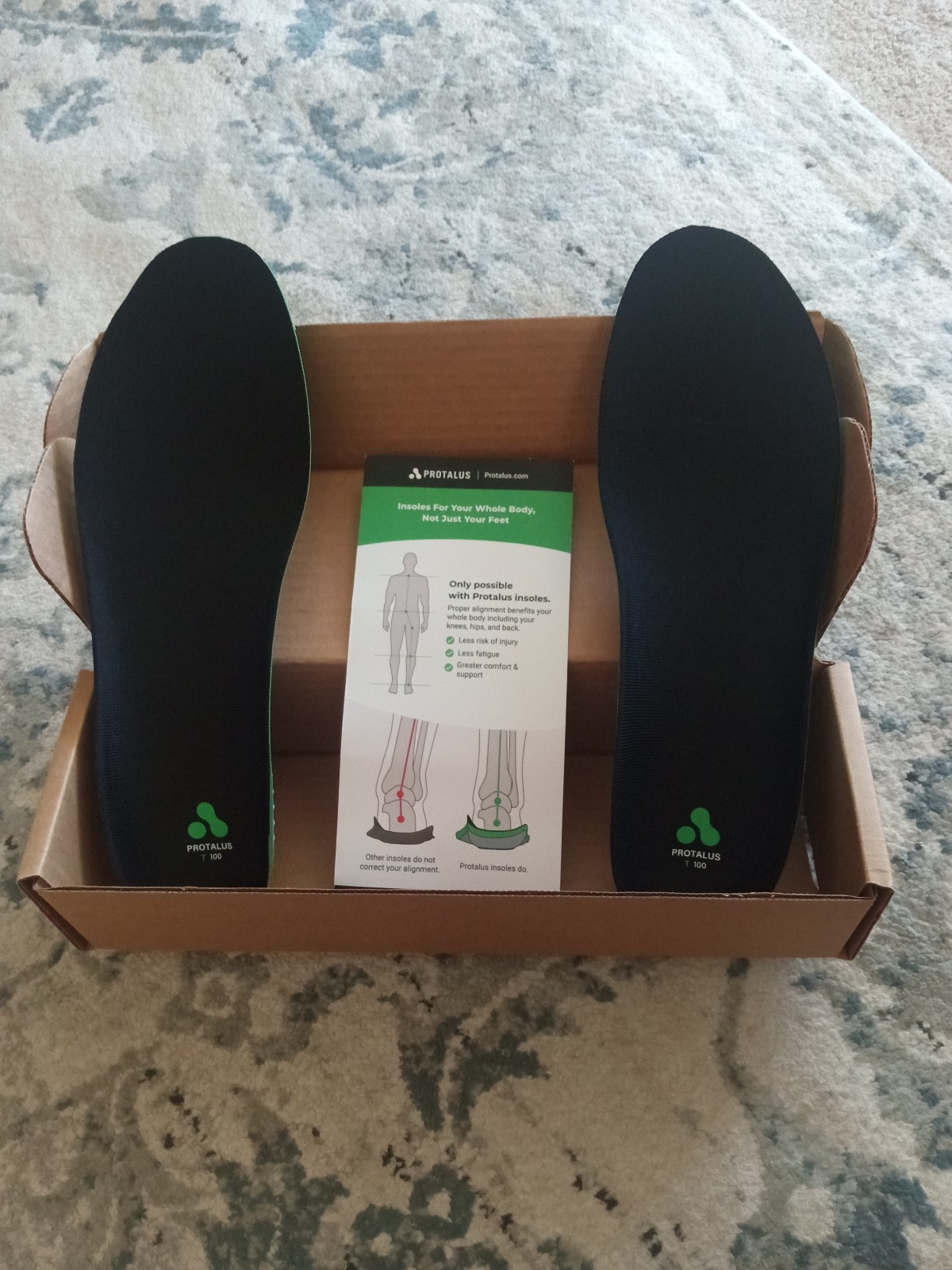 Protalus shoe insoles size 13 M