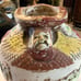 Unique, Unusual, Eclectic Pottery Vase - Beautiful Dimensional Images