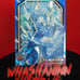 Iceman shattered ice blue holographic custom 1/1 Marvel handcrafted card