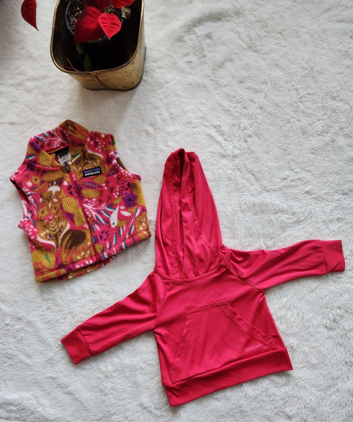 Patagonia vintage synchilla vest set 0-3 M !