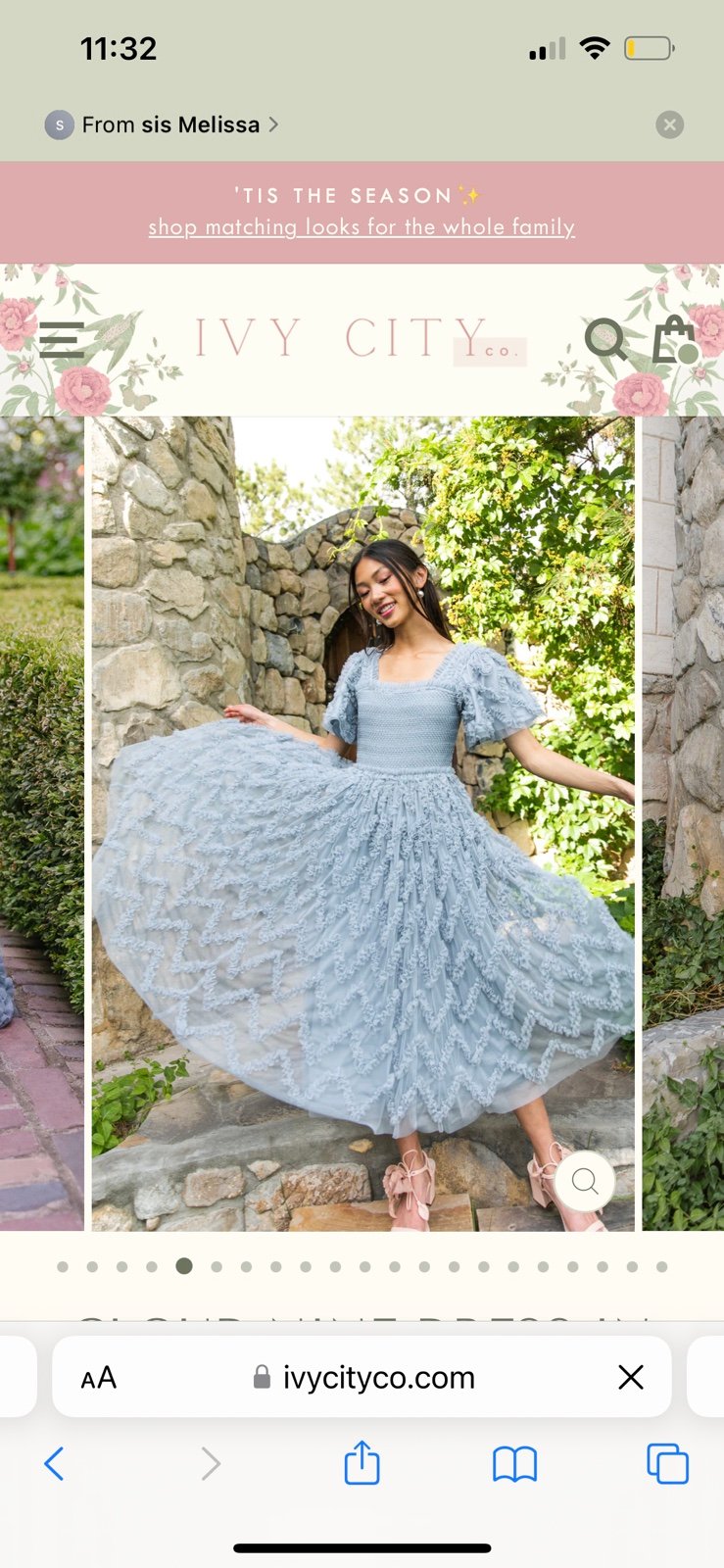 Ivy dress - Cloud nine