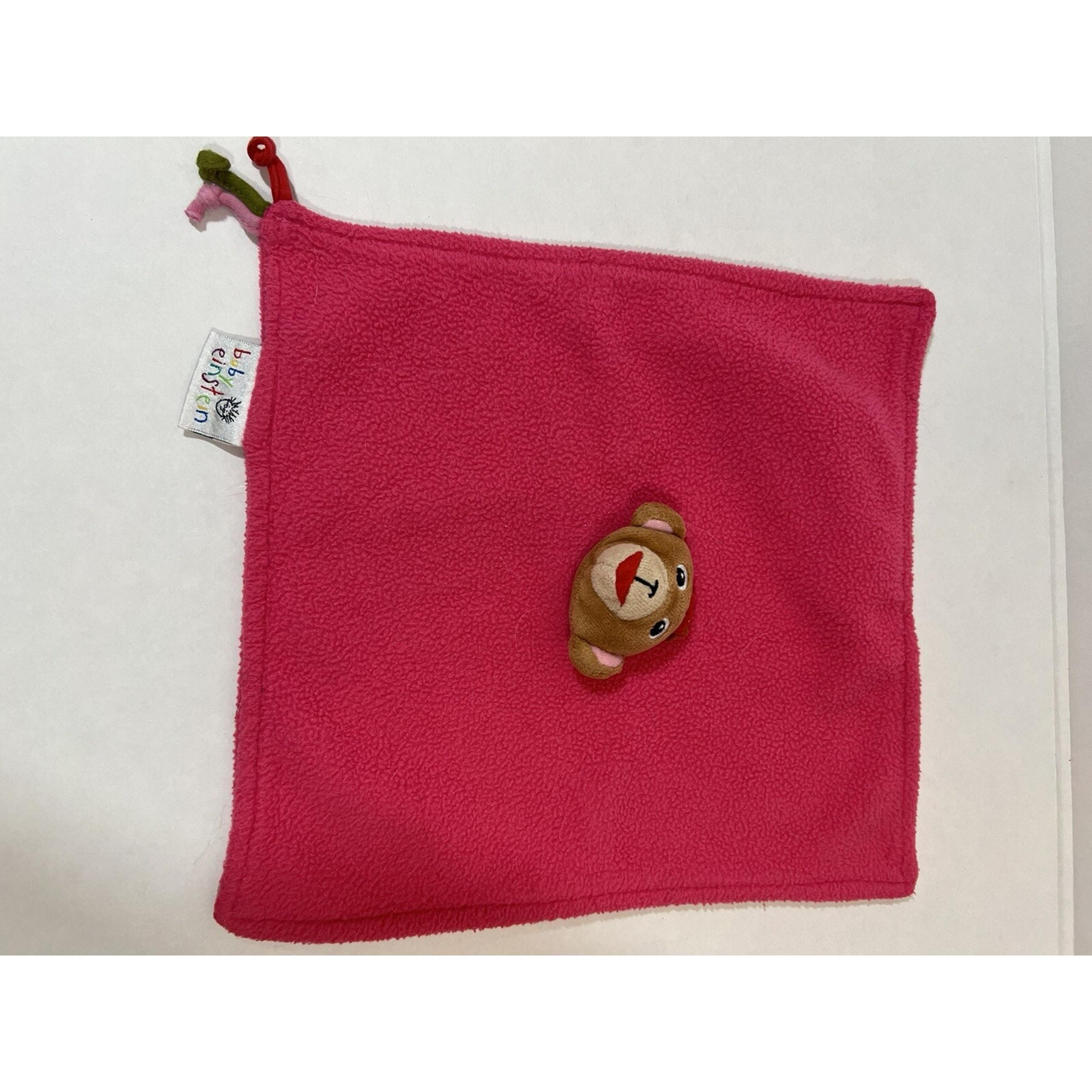 Baby Einstein Monkey Lovey Blanket 9.5' square