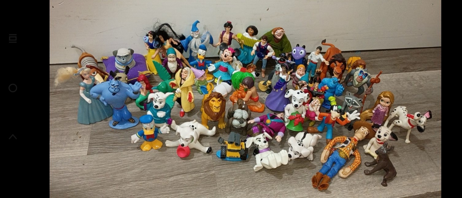 Tons of new and vintage Disney toys