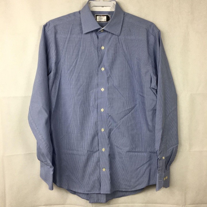 Lorenzo Uomo Non Iron Dress Shirt Sz 16