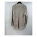 EILEEN FISHER Melange Organic Linen Blend Grain Open Front Cardigan Size Large