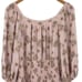 Rebecca Taylor Leander Metallic Floral Silk Blend Blouson Dress Women 0 Pink