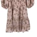Rebecca Taylor Leander Metallic Floral Silk Blend Blouson Dress Women 0 Pink