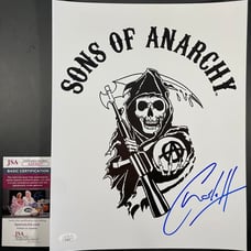 Charlie Hunnam Signed Sons Of Anarchy Jax 11x14 Photo B Autograph SOA JSA COA
