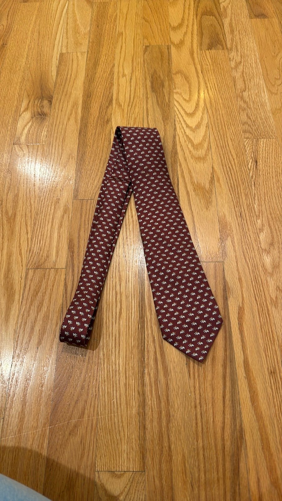 Ferragamo elephant tie