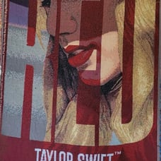 Taylor swift Red woven blanket